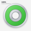 1601 Solid Oil Ball Bearing (3/16x11/16x1/4 in)