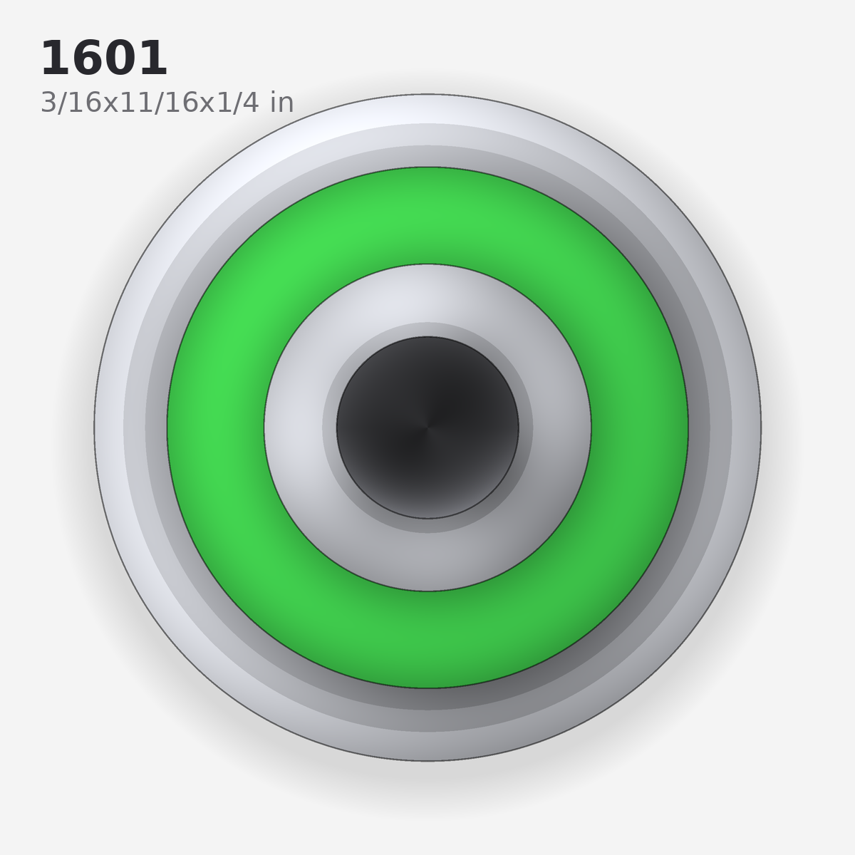 1601 solid oil bearing