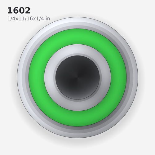 1602 solid oil bearing