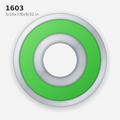 1603 Solid Oil Ball Bearing (5/16x7/8x9/32 in)