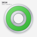 1614 Solid Oil Ball Bearing (3/8x1-1/8x3/8 in)