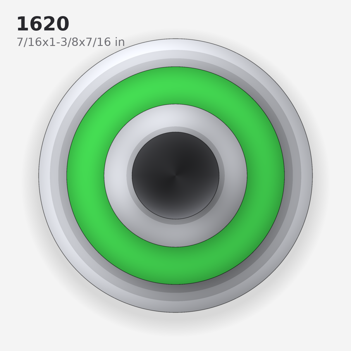 1620 solid oil bearing