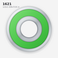 1621 Solid Oil Ball Bearing (1/2x1-3/8x7/16 in)