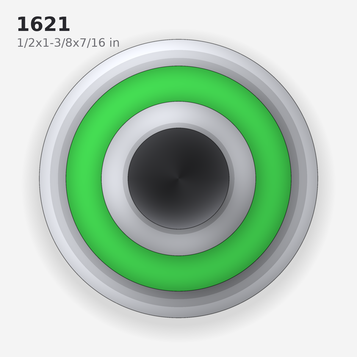 1621 solid oil bearing