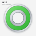 1628 Solid Oil Ball Bearing (5/8x1-5/8x1/2 in)