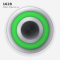 1628 solid oil bearing