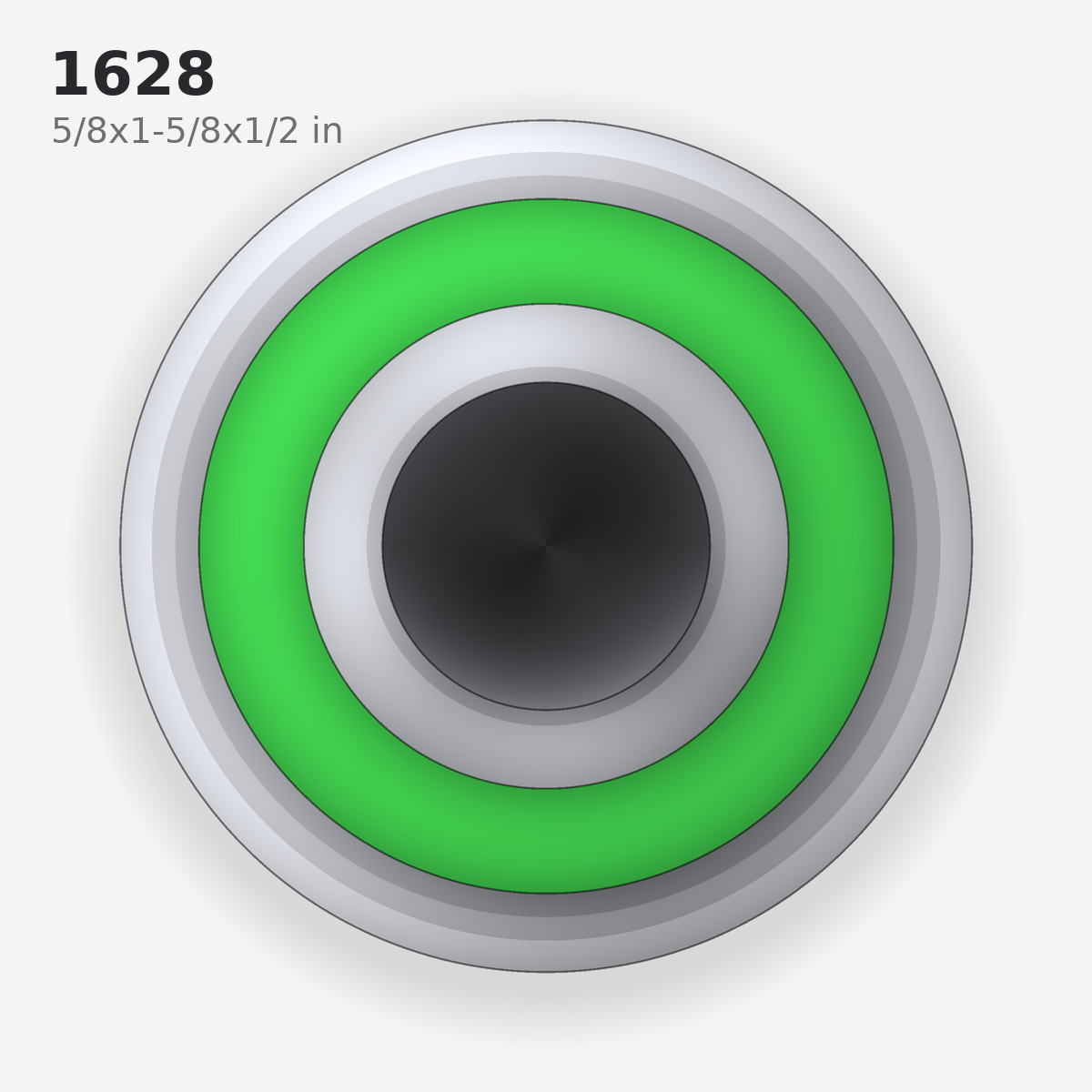 1628 solid oil bearing