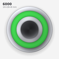 6000 solid oil bearing