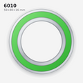 6010 Solid Oil Ball Bearing (50×80×16 mm)