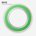 6022 Solid Oil Ball Bearing (110×170×28 mm)