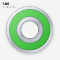 605 Miniature Solid Oil Ball Bearing (5×14×5 mm)