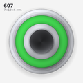 607 solid oil bearing
