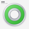 608 Miniature Solid Oil Ball Bearing (8×22×7 mm)