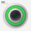 684 solid oil bearing