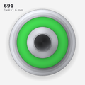 691 solid oil bearing
