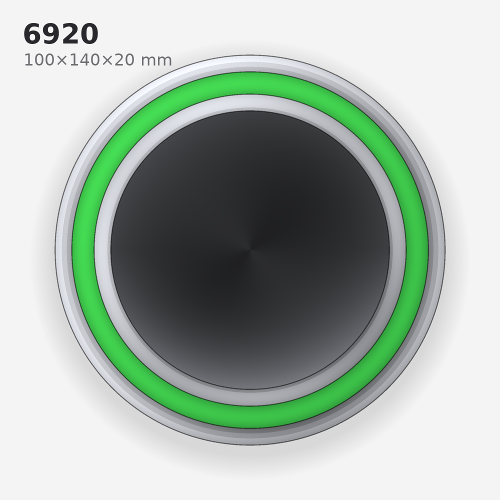 6920 solid oil bearing