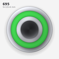 695 solid oil bearing