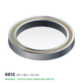6813 solid oil ball bearing, 65 × 85 × 10 mm, chrome steel, sealed with solid oil