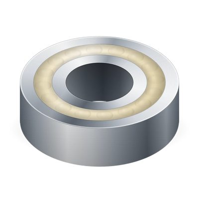 Food grade stainless steel solid oil bearing